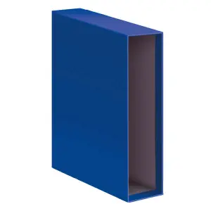 Dohe Funda Archivador Folio Lomo Ancho Azul