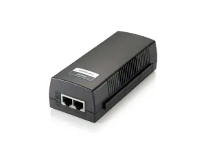 POE INJECTOR ADAPTER GIGABIT LEVEL ONE PASA DATOS Y ALIMENTACION POR EL MISMO CABLE 30W