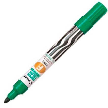 Pilot Marcador Permanente Sca-F Recargable Verde