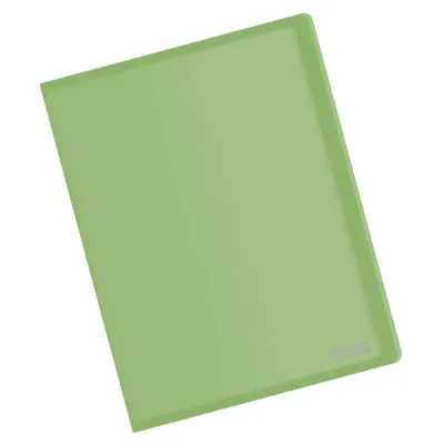 Dohe Carpetas Din A4 con Fundas Transparentes y Tapa Flexible de Polipropileno