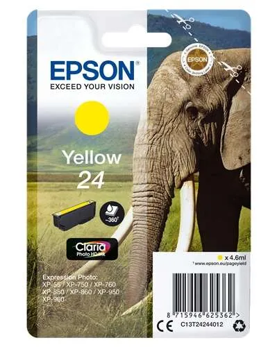Epson T2424 Amarillo Cartucho de Tinta Original