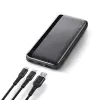 NGS Quiz 10 Powerbank 10000mAh 22.5W PD 3.0 QC 3.0 2x USB-C 1x USB-A Negro