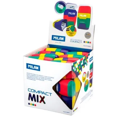 Milan Afilaborra Compac Mix Cubo Expositor 24 Unidades Surtidos