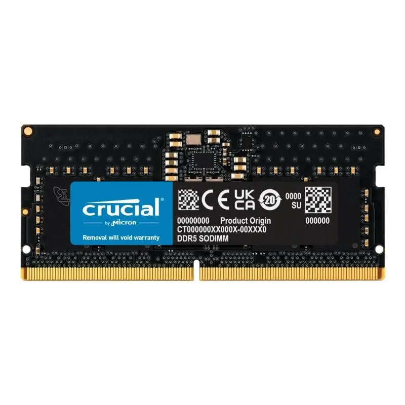 Crucial 8GB SoDIMM 5600MHz DDR5 Memory Module