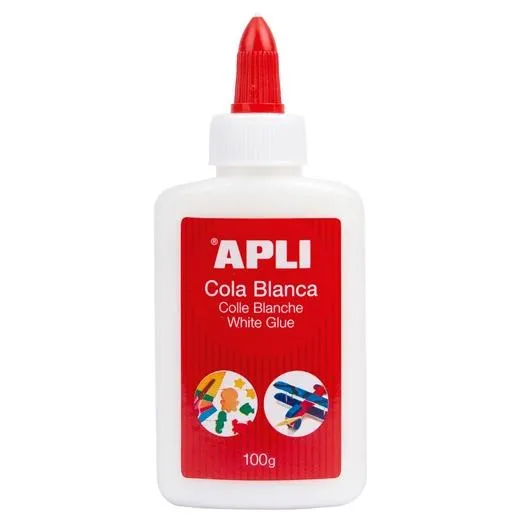 Apli Cola Blanca Líquida Bote Con Aplicador 100Gr