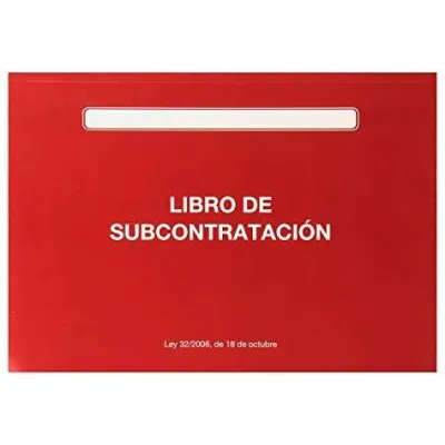 Dohe Libro de Subcontratación Oficial Castellano