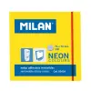 Milan Bloc Notas Adhesivas Removibles 100H 76x76 Amarillo Fluorescente