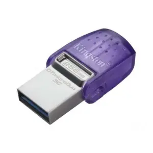 Kingston DataTraveler MicroDuo 3C Pendrive USB-A + USB-C 256GB 3.2 Gen 1 200 MB/s