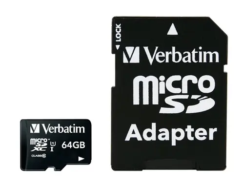 Verbatim Micro Sdhc 64Gb Clase 10 C/Adaptador