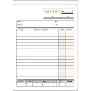 Loan Talonario Facturas Cuarto Natural