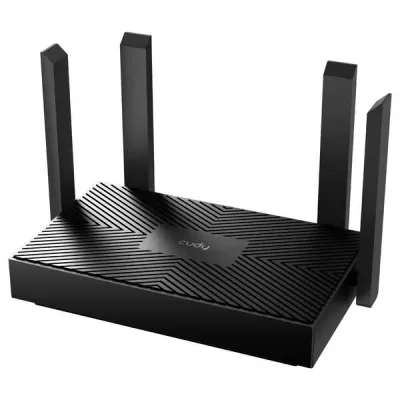 Cudy WR1500 Router WiFi 6 AX1500 Doble Banda, 1x WAN Gigabit, 3x LAN Gigabit, 4 Antenas Externas