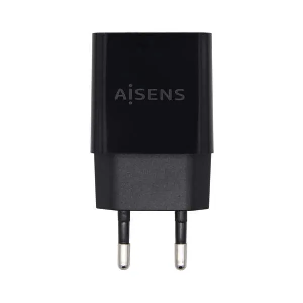 Aisens Cargador USB 10W Alta Eficiencia 5V/2A Negro