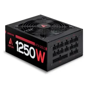 Abysm Morpheo 1250W 80 Plus Gold Modular ATX Power Supply - PFC Activo, Ventilador 140mm