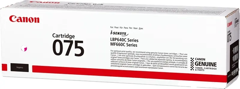 Canon 075 Magenta Cartucho De Toner Original - 6363C002