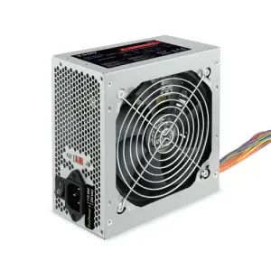 FUENTE DE ALIMENTACIÓN TOOQ 500W TQEP-500S-INT CONMUTADOR VOLTAJE 115V/230V, 4 SATA MOLEXLATA DESTINADA PARA REPARACIONES 