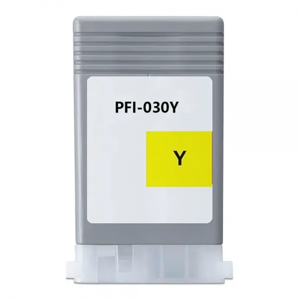 Canon Pfi030 Amarillo Cartucho De Tinta Pigmentada Generico - Reemplaza 3492C001