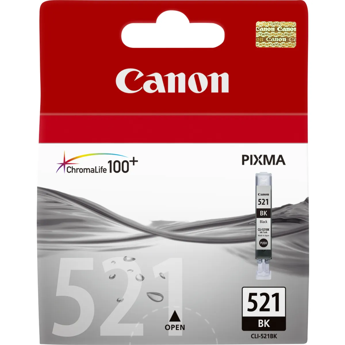 Canon CLI-521 Cartucho de Tinta Negro Original