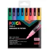 POSCA Marcador PC-3M/8C Pintura No Permanente Punta Cónica 0,9-1,3 mm Estuche SP 8
