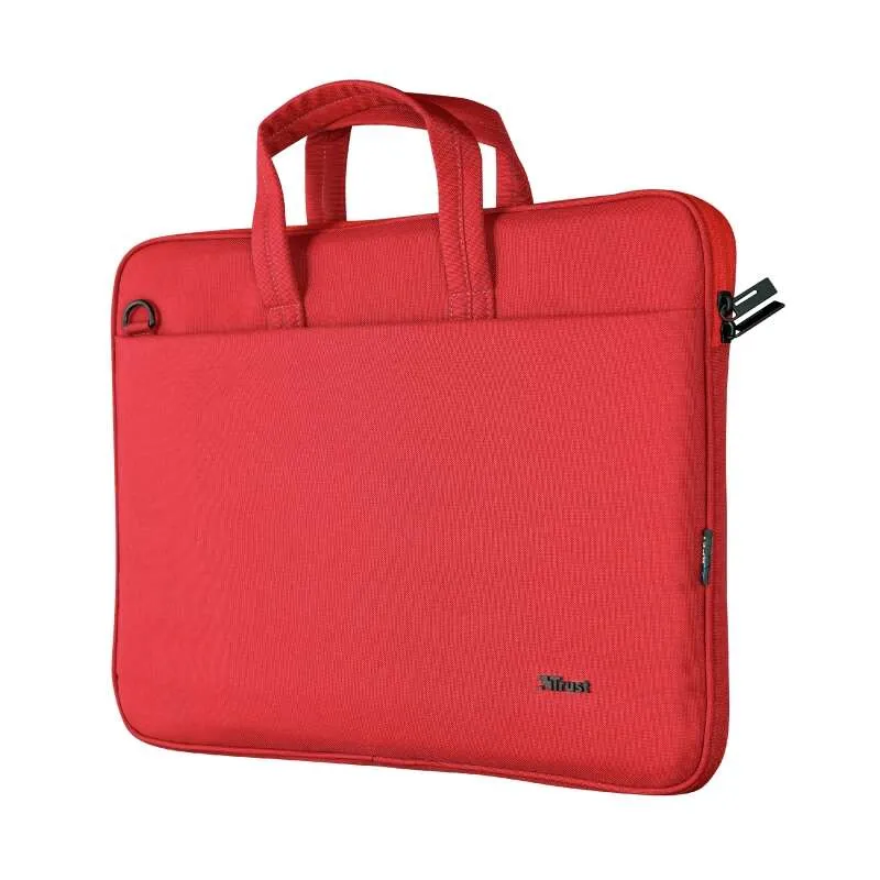 Trust Bologna Maletín Para Portátil 16" Acolchado Color Rojo 24449