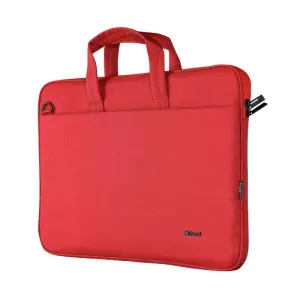 Trust Bologna Maletín Para Portátil 16" Acolchado Color Rojo 24449