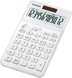 CASIO CALCULADORA DE OFICINA SOBREMESA 12 DÍGITOS BLANCO