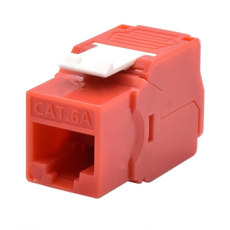 Wp Keystone Cat. 6A Utp Rj45/Hembra  Rojo