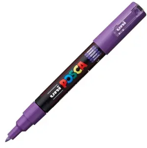 Posca Marcador PC-1M Punta Fina 0.7-1mm No Permanente Violeta