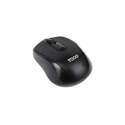 Tooq Ratón Inalámbrico 1600dpi 4 Botones Color Negro TQMW-1103-B