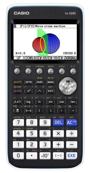 Casio FX-CG50 Calculadora Gráfica Pantalla Color Alta Resolución 216x384 px Negra