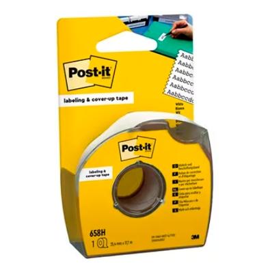Post-It Cinta Adhesiva 658-Hd Invisible Rollo 25,4Mm X 17,7M 6 Lineas C/Dispensador