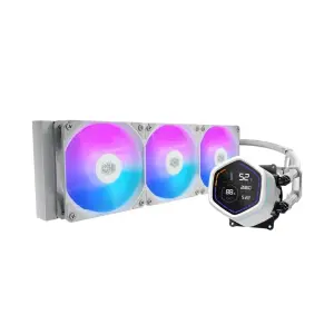 Cooler Master MasterLiquid Core Nex Digital 360 ARGB Refrigeración Líquida 2,1" Blanco