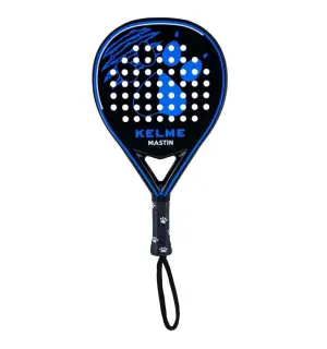 Kelme Mastin Pala de Padel Mixta - Marco y Cara 100% Fibra de Vidrio, Núcleo Goma EVA