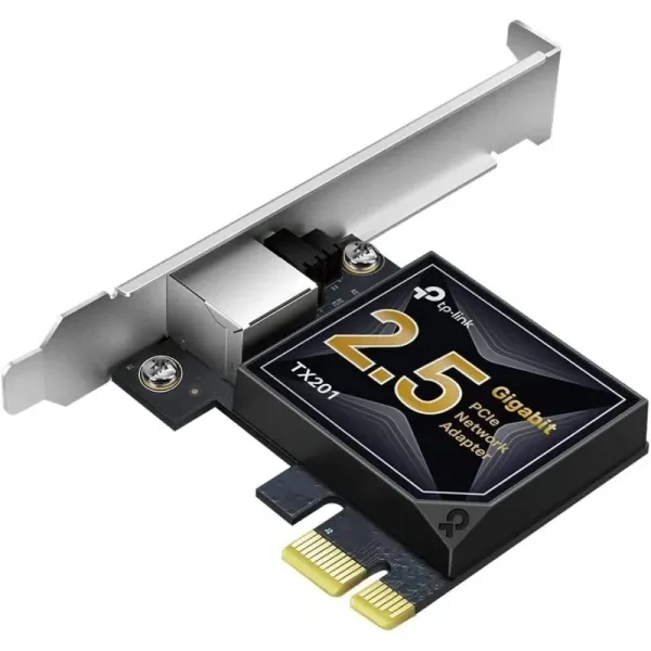 TP-Link TX201 Tarjeta de Red PCIe 2.5 Gigabit Estándar y Bajo Perfil