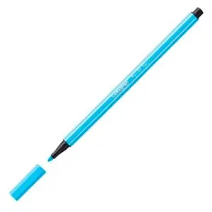 Stabilo Rotulador Pen 68 Azul Fluorescente Caja 10 Unidades