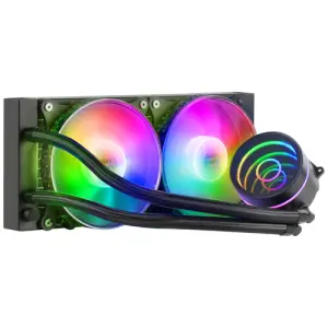 Mars Gaming ML-ONE240 Black Sistema de Refrigeración Líquida 2x (12x12) FRGB 400W para Intel y AMD