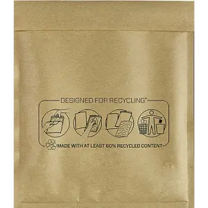 Fellowes Bankers Box Pack de 100 Bolsas de Burbujas Acolchadas - Medidas Internas 220x260mm - Burbujas Internas para Amortiguacion - Tira Autoadhesiva para Cierre
