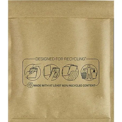 Fellowes Bankers Box Pack de 100 Bolsas de Burbujas Acolchadas - Medidas Internas 220x260mm - Burbujas Internas para Amortiguacion - Tira Autoadhesiva para Cierre