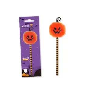 Bismark Lápiz Diseño Calabaza Pompon Suave