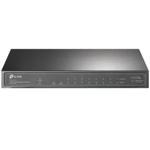 TP-LINK TL-SG1210P Switch Gigabit 10 Puertos PoE/PoE+ 63W y 1 Puerto SFP