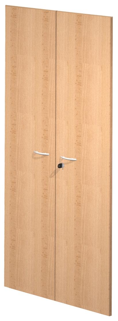 Artexport Pareja De Puertas Para Estantería Alta Presto 18Mm Con Cerradura Haya