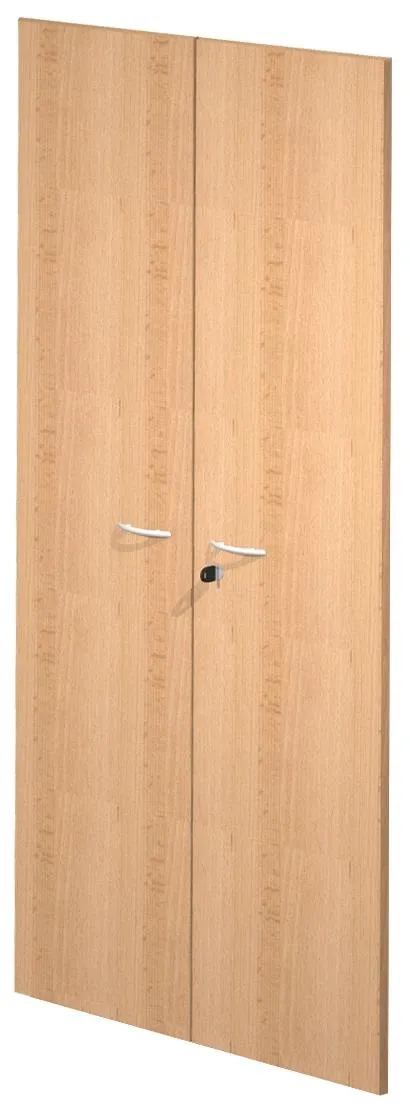 Artexport Pareja De Puertas Para Estantería Alta Presto 18Mm Con Cerradura Haya