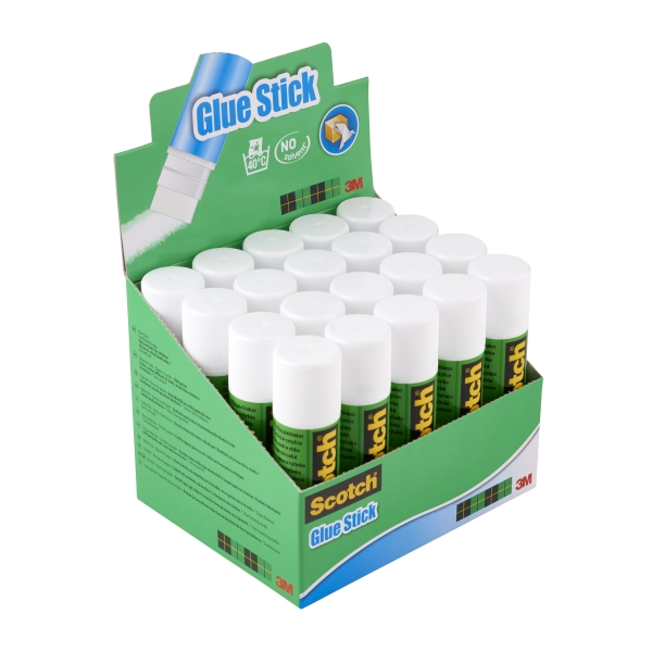 Scotch Barra De Pegamento Adhesivo Solido De 21Gr - Color Transparente