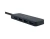 Aisens Hub USB 3.0 Tipo A/M - 4x Tipo A - Negro 30cm