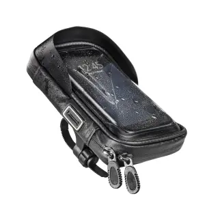Hama Funda Smartphone para Bicicleta/Moto Repelente al Agua 17.5x10cm Negro