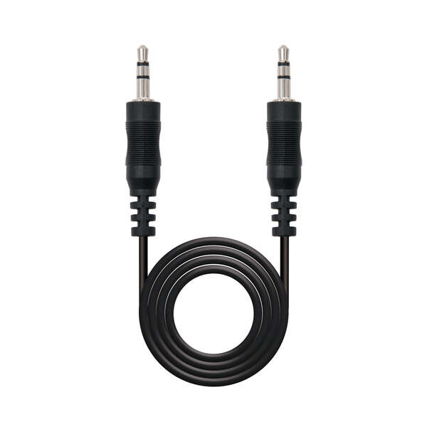 Nanocable Cable Audio Estereo Jack 3.5Mm Macho A Jack 3.5Mm Macho 10M - Color Negro