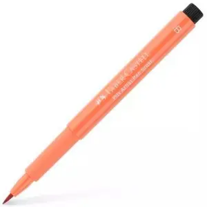 Faber Castell Rotulador Pitt Artist Pen Brush Punta Pincel Canela