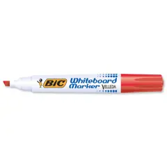 VELLEDA MARCADOR PIZARRA BLANCA ECOLUTIONS 1751 PUNTA BISELADA ROJO CAJA 12 UD