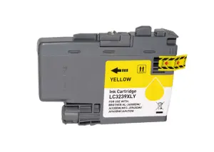 Brother LC3239XL Amarillo Cartucho de Tinta Pigmentada Compatible Reemplazo LC3239XLY
