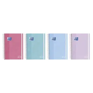 Oxford Agenda Escolar Touch Pastel Espiral 4º T/Extradura Surtido 2026-2027