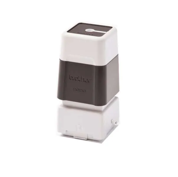 Brother Pr2020B6P Pack De 6 Monturas De Sellos Originales - 20X20Mm - Color Negro